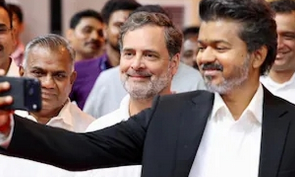 Congress Claims Rahul Gandhi's Reel With Vijay "Blocked", Centre Responds